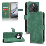 For ZTE nubia Focus Pro Skin Feel Magnetic Flip Leather Phone Case(Green)