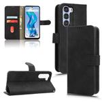 For ZTE nubia S 5G A403ZT Skin Feel Magnetic Flip Leather Phone Case(Black)