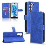 For ZTE nubia S 5G A403ZT Skin Feel Magnetic Flip Leather Phone Case(Blue)