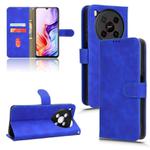For ZTE Blade V70 Max Skin Feel Magnetic Flip Leather Phone Case(Blue)