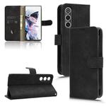 For ZTE nubia Red Magic 10 Air Skin Feel Magnetic Flip Leather Phone Case(Black)