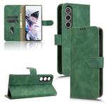 For ZTE nubia Red Magic 10 Air Skin Feel Magnetic Flip Leather Phone Case(Green)