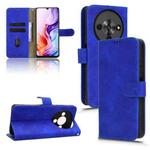For ZTE Blade A76 5G Skin Feel Magnetic Flip Leather Phone Case(Blue)