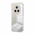 For Honor Magic5 Ultimate Transparent Plating Fine Hole Phone Case(Transparent)