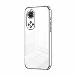 For Honor 50 Pro  / Huawei nova 9 Pro Transparent Plating Fine Hole Phone Case(Silver)