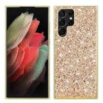 For Samsung Galaxy S24 Ultra 5G Glitter Powder TPU Phone Case(Gold)