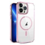 For iPhone 13 Pro 2.5mm MagSafe Acrylic Hybrid TPU Phone Case(Pink)