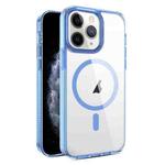 For iPhone 11 Pro 2.5mm MagSafe Acrylic Hybrid TPU Phone Case(Sky Blue)