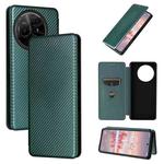 For TCL 60 NXTpaper Carbon Fiber Texture Flip Leather Phone Case(Brown)
