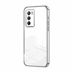 For vivo iQOO Neo5 S / iQOO 9 SE Transparent Plating Fine Hole Phone Case(Silver)