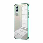 For vivo Y53s 5G / T1x 5G  / iQOO Z5x Transparent Plating Fine Hole Phone Case(Green)