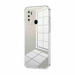 For vivo Y50 / Y30 Transparent Plating Fine Hole Phone Case(Transparent)