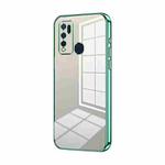 For vivo Y50 / Y30 Transparent Plating Fine Hole Phone Case(Green)