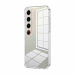 For Meizu 21 Pro Transparent Plating Fine Hole Phone Case(Transparent)