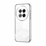 For Meizu Note 16 Pro Transparent Plating Fine Hole Phone Case(Silver)
