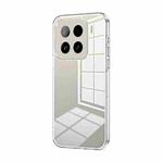 For Xiaomi 15 Transparent Plating Fine Hole Phone Case(Transparent)
