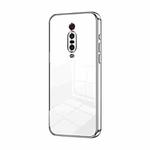 For Xiaomi Redmi K20 / K20 Pro Transparent Plating Fine Hole Phone Case(Silver)