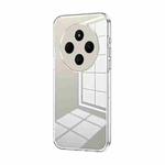 For Xiaomi Redmi 14R Transparent Plating Fine Hole Phone Case(Transparent)