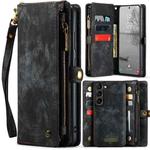 For Samsung Galaxy S24 5G CaseMe 008 Detachable Multifunctional Leather Phone Case(Black)