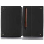 For Samsung Galaxy Tab S9 FE Retro Book Leather Tablet Case(Black)