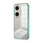 For Huawei Maimang 20 / nova 11i Transparent Plating Fine Hole Phone Case(Green)