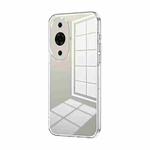 For Huawei nova 11 Pro / 11 Ultra Transparent Plating Fine Hole Phone Case(Transparent)