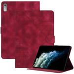 For Lenovo Tab M10 5G 10.6 2023 YX Small Butterfly Embossed Leather Tablet Case(Red)