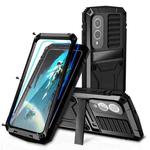 For Samsung Galaxy S25 Edge 5G R-JUST Life Waterproof Dustproof Shockproof Phone Case(Black)