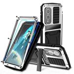 For Samsung Galaxy S25 Edge 5G R-JUST Life Waterproof Dustproof Shockproof Phone Case(Silver)