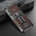 For Vivo Y17 Machine Armor Warrior Shockproof PC + TPU Protective Case(Coffee)
