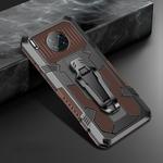 For Huawei Mate 30 Machine Armor Warrior Shockproof PC + TPU Protective Case(Coffee)