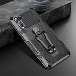 For Motorola Moto G8 Machine Armor Warrior Shockproof PC + TPU Protective Case(Gray)