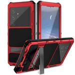 For Samsung Galaxy S25 Ultra 5G R-JUST Life Waterproof Dustproof Shockproof Holder Phone Case(Red)