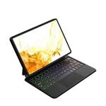 For Samsung Galaxy Tab S9 FE/S9/S8 M11P-B-S9 Magnetic Bluetooth Keyboard Leather Tablet Case(Black)