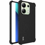 For Xiaomi Redmi Note 13 4G Global imak Shockproof Airbag TPU Phone Case(Matte Black)