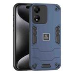 For Honor X5 Plus 2 in 1 Shockproof Phone Case(Blue)