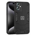 For OPPO A79 5G 2 in 1 Shockproof Phone Case(Black)