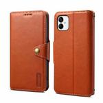 For Samsung Galaxy A05 Denior Cowhide Texture Wallet Style Leather Phone Case(Brown)