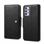 For Samsung Galaxy A32 5G Denior Cowhide Texture Wallet Style Leather Phone Case(Black)