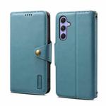 For Samsung Galaxy A54 5G Denior Cowhide Texture Wallet Style Leather Phone Case(Blue)