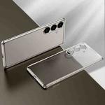 For Samsung Galaxy S24 5G SULADA Electroplating Frosted TPU Phone Case(Grey)