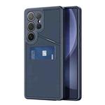 For Samsung Galaxy S25 Ultra 5G DUX DUCIS Rafi II Series MagSafe Magnetic Holder RFID Phone Case(Blue)