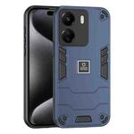 For Xiaomi Redmi 13C 2 in 1 Shockproof Phone Case(Blue)