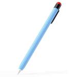 For Apple Pencil 2 Pen Clip Ultra Thin Series Stylus Pen Protective Case(Sky Blue)