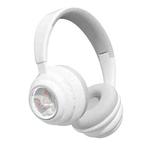 KE-31 Over-Ear RGB Light Bluetooth Headset(White)