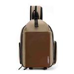 Cwatcun D107 Large Capacity Photography Backpack Shoulders Laptop Camera Bag, Size:22 x 36 x 16cm(Khaki)