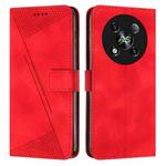 For itel RS4 Dream Triangle Leather Phone Case with Long  Lanyard(Red)