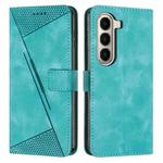 For itel A95 5G Dream Triangle Leather Phone Case with Lanyard(Green)