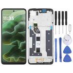 For Motorola Moto G35 OEM LCD Screen Digitizer Full Assembly with Frame