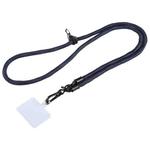 Universal Phone S Pattern Lanyard(Dark Blue)